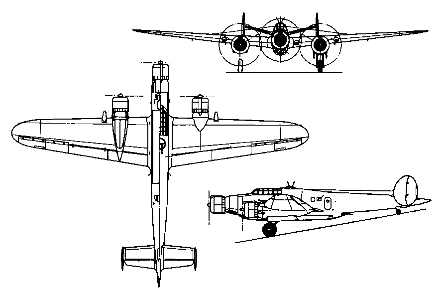 Aerei Italiani - Scheda Tecnica - CRDA Cant. Z 1007 Bis